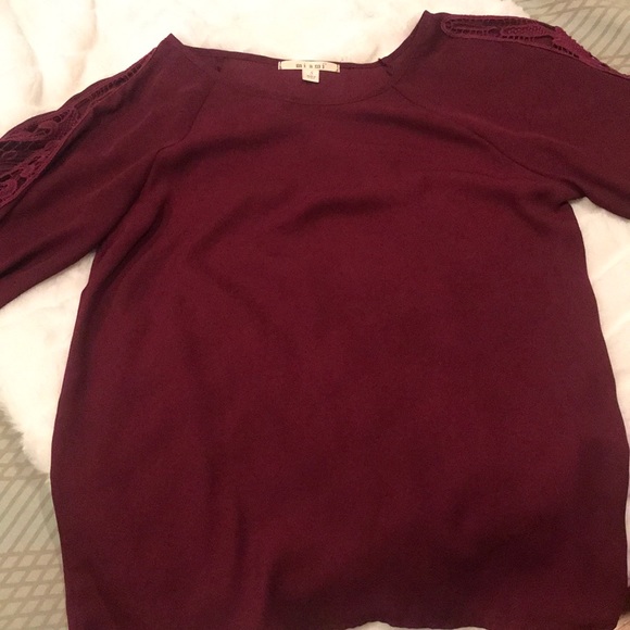 Maroon blouse - Picture 1 of 3